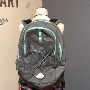 The North Face book bag